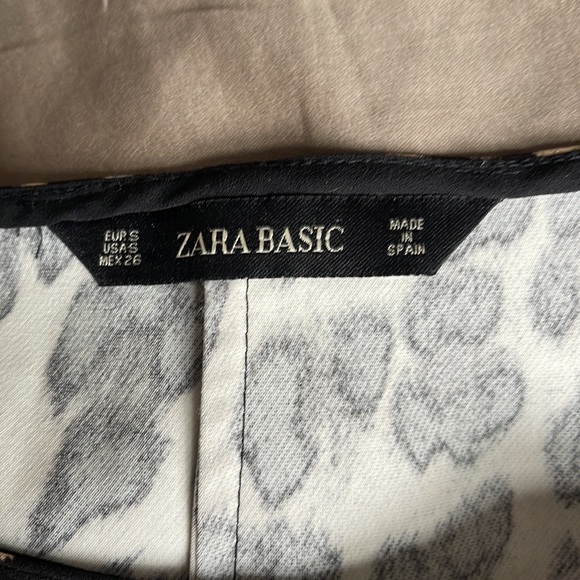 Zara leopard tie front - Picture 4 of 4
